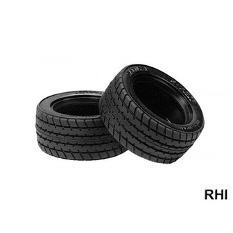 TAMIYA M-Chassis Radial Tires Super Grip 60D (2) - 53254