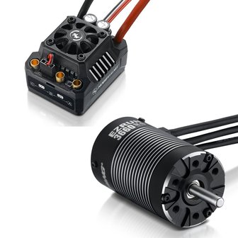 Hobbywing EzRun Combo MAX10 SCT 3660SL, 3200kv, 1/10 Waterpr, HW38010200