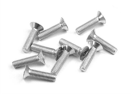 Hex Screw Sfh M3X12 Silver (10), X904312