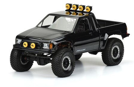 85 Toyota HiLux Clear Body (Cab/Bed) SCX10 Honcho 12.3&quot;