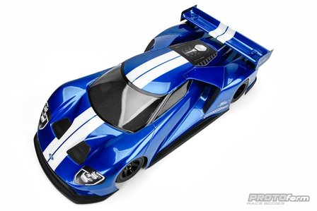 Ford GT Clear Body for 200mm Pan Car