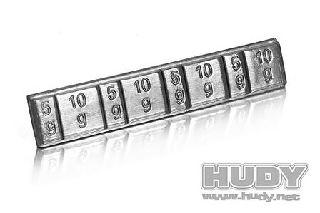 Hudy Lead Weights 4x5g and 4x 10g, H293080