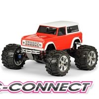 1973 Ford Bronco Clear Body for 12&quot; Crawlers