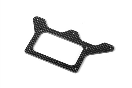 X12&#039;14 GRAPHITE 2.5MM REAR POD LOWER PLATE, X371144