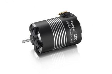 Hobbywing XERUN 3652SD D5.00-G2 Black 3100kv incl pinion 48P 23T