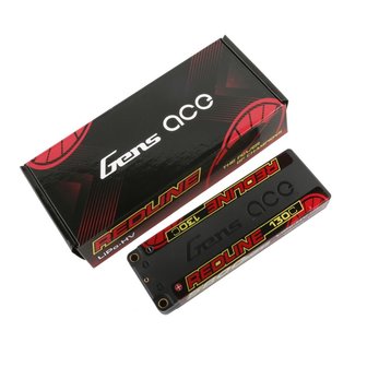 Gens ace Redline V2 Series 5800mAh 7.6V 2S 130C HV LiPo (5mm, 222g)