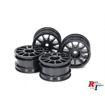 TAMIYA 51665 M-Chassis 11-spoke Wheel Black (4)