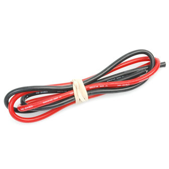 CORE RC SILICONE WIRE 12G - RED/BLACK 2X50CM