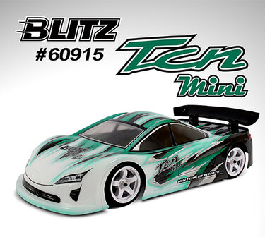 Team Titan BLITZ TCN-Mini Body Shell 210-225mm (0,5mm)