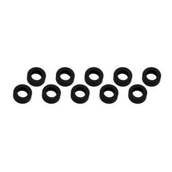 Ultimate Racing Aluminum Shim 3x6x2mm (10pcs&middot;BLACK)