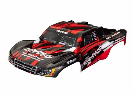 Traxxas Body, Slash 2wd (also Fits Slash Vxl &amp; Slash 4x4), Red (painted, Decals Applied) - 5851