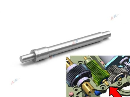 Tamiya 54766 - M-07 Aluminum Counter Shaft