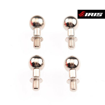 Iris 6.5x3.75mm Suspension Ballstud +1.5mm Neck (4pcs)