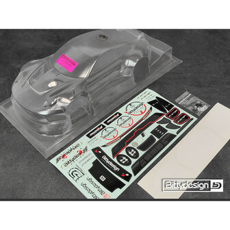 Bittydesign GT12 body P-G3TR for 1/12 Supastox class