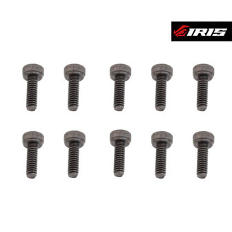 Iris M2x6mm Socket Head Screws (10pcs)