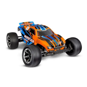 Traxxas Rustler 2wd Brushed Hd Incl Battery &amp; Usb-c Charger Orange - 37254-8ORNG