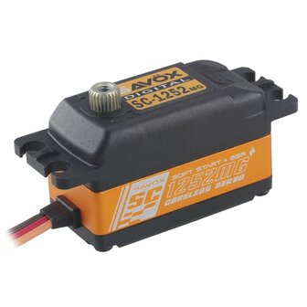 Sav&ouml;x SC-1252MG+ Low Profile (0.07s/7kg/6.0V) Coreless Servo