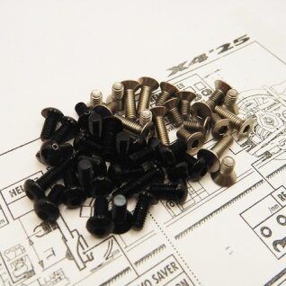 HERO-SEIKO X4&#039;25 Titan/Alum Hex Socket Screw Set 117 pcs