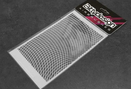 Bittydesign Vinyl stencil - Wave Mesh