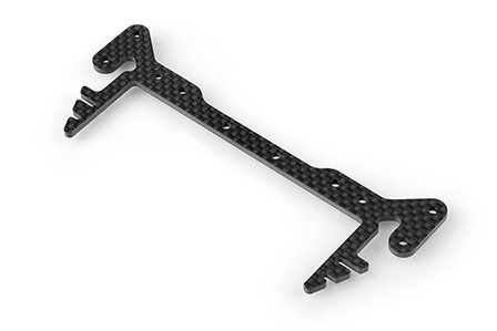 XRAY X12&#039;19 REAR BRACE - GRAPHITE 2.5MM - 373086