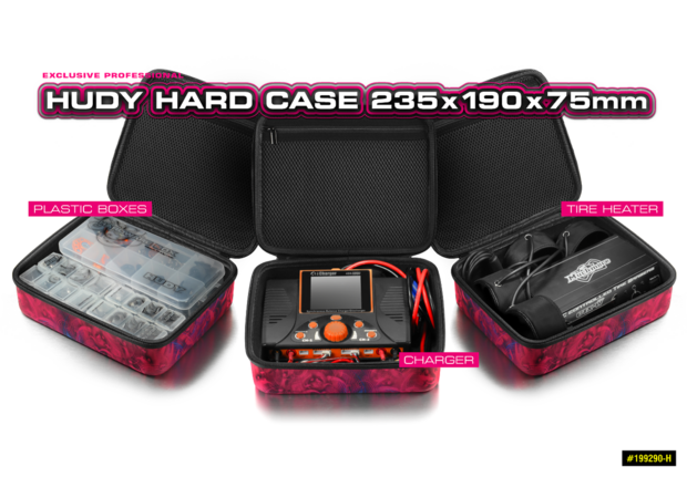 HUDY HARD CASE - 235x190x75MM - 199290-H