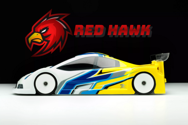 Xtreme RED HAWK 1:10 Tourenwagen Karosserie (unlackiert) 0,7mm