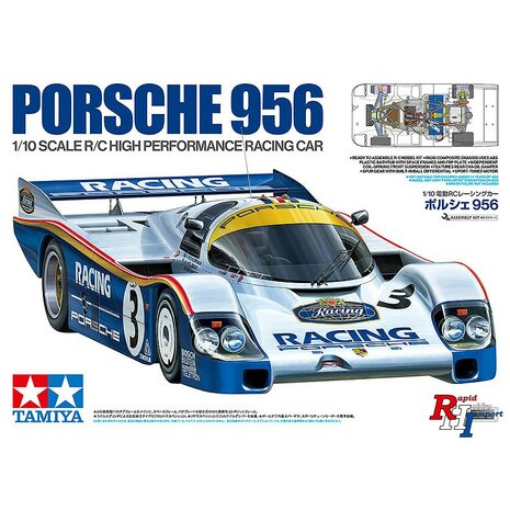 Tamiya 47508 1:10 RC Porsche 956 PRE-ORDER