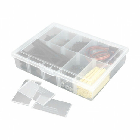 Robitronic Assortment Case 10 compartments variable 134x100x29mm