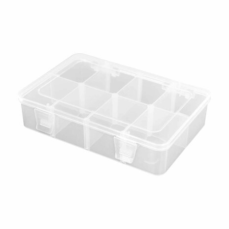 Robitronic Assortment Case 8 compartments variable 186x125x43mm