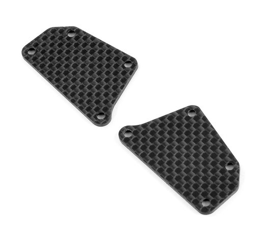 XRAY GRAPHITE REAR LOWER ARM PLATE 1.6MM (2) - 303190