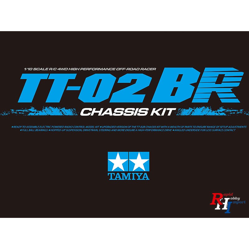 TAMIYA 58717 1:10 RC TT-02BR Chassis Kit Buggy - Racingline RC