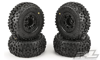 Proline Badlands SC 2.2”/3.0” Tires MTD (4) Slash 2wd F/R - 1182-30