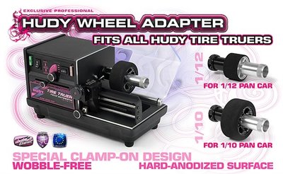 Hudy Wheel Adapter 1/12 & 1/10 Pan Cars, H102375 - 102375