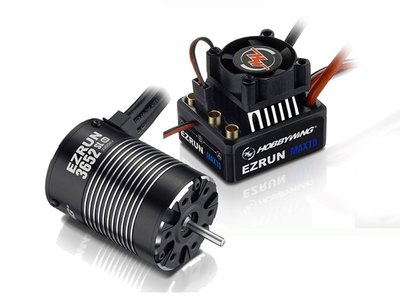 Hobbywing Ezrun Combo Max10 3652sl, 5400kv, 1/10 Waterproof, Hw38010205 - 38010205