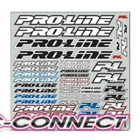 Proline Team Decal B&w - 9915-33