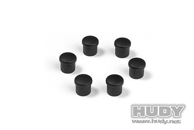 Hudy Cap For 14mm Handle - Black (6), H195054-k - 195054-K