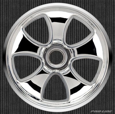 Proline Torque 2.8 (30 Series) Chrome Front Wheels (2) For Jato, Pr2694-01 - 2694-01