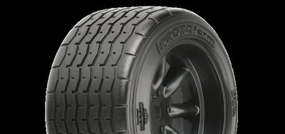 Proline Pf Vta Rear Tires (31mm) Mtd On Black Wheels - 10139-18