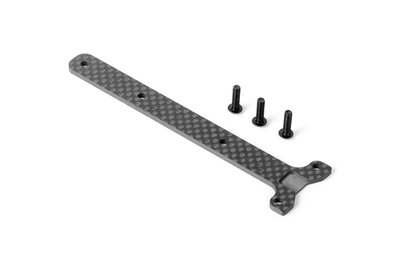 Xray Graphite Chassis Brace Deck - Rear - 2.0mm - 361190