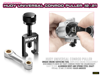 Hudy Universal Conrod Puller .12 / .21 - 107021