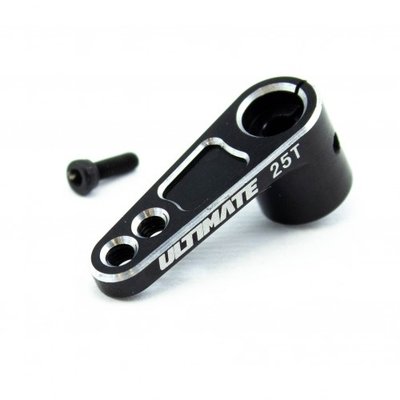 Ultimate Racing Aluminum Steering Servo Horn 28mm w/ Offset 25T