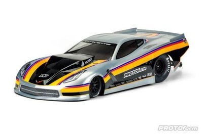 Proline Chevrolet Corvette C7 Pro-Mod Clr Body Slash 2wd Drag - 1571-40