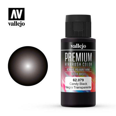 VALLEJO 62.079 Transparant Zwart