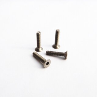 HIRO SEIKO Titanium Hex Socket Flat Head Screw (M3)X12