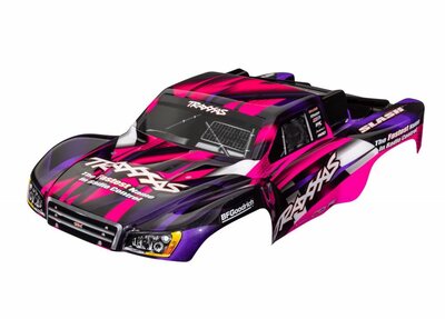 Traxxas Body, Slash 2wd (also Fits Slash Vxl & Slash 4x4), Pink & Purple (painted, Decals Applied) - 5851P