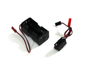 Battery Box with Switch for Mignon Batteries absima