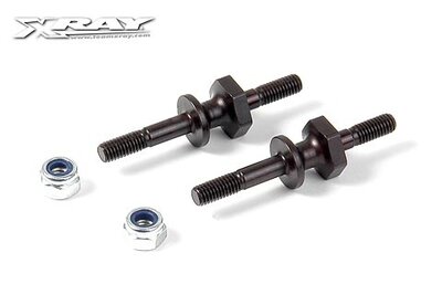 Xray Steel Screw Shock Pivot Ball With Hex (2), X358047 - 358047