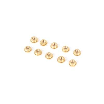 M3 BRASS INSERTS - PK10