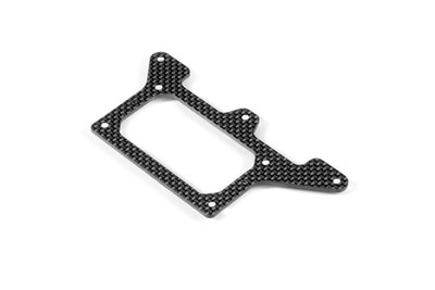 XRAY X1 GRAPHITE 2.0MM REAR POD LOWER PLATE - 371149