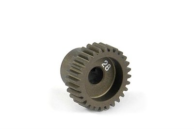 XRAY Narrow Pinion Gear Alu Hard Coated 28T : 64 - 305978